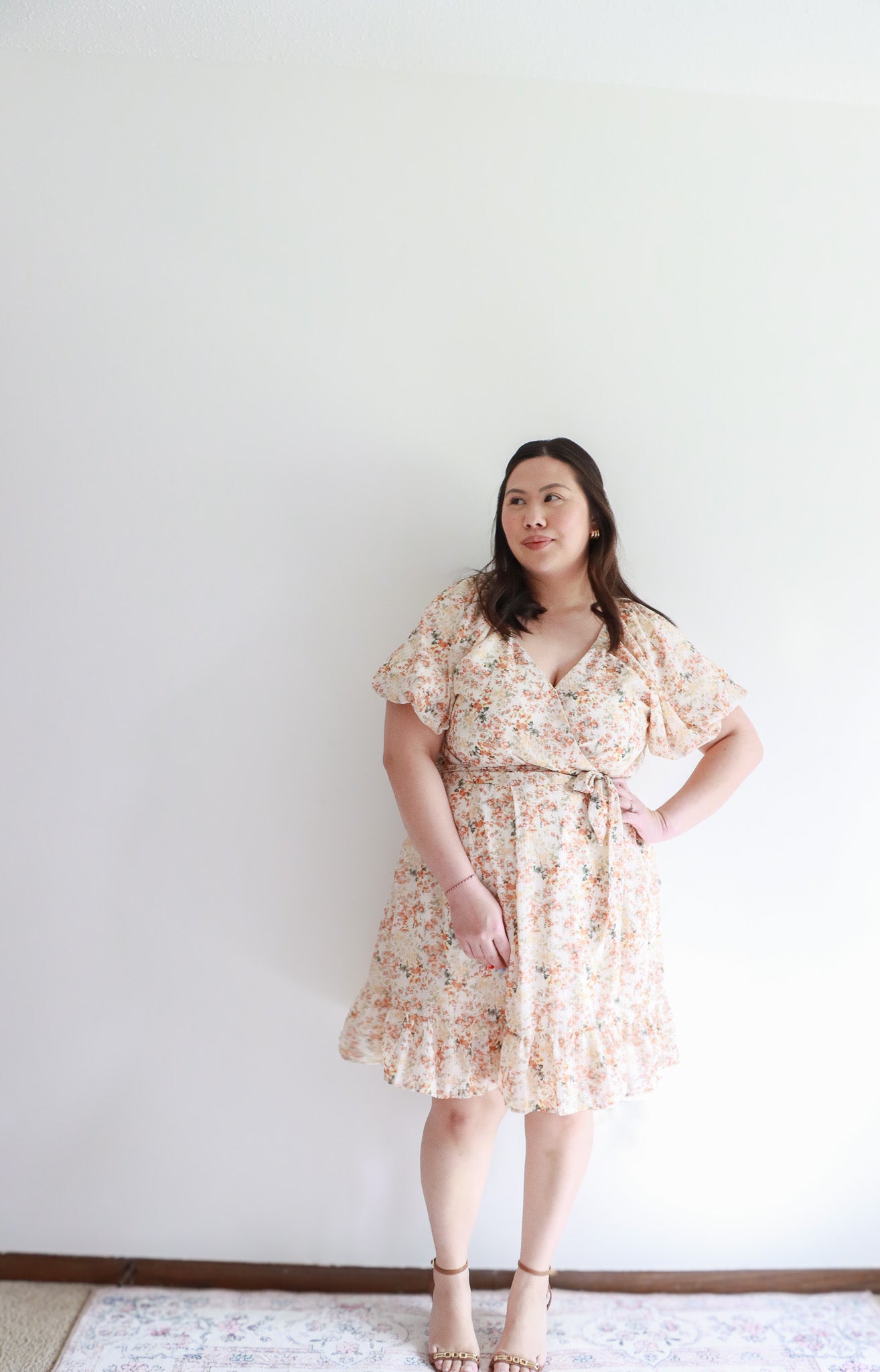 Sydney Floral Wrap Dress