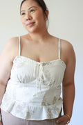 Tally Floral Tie Top